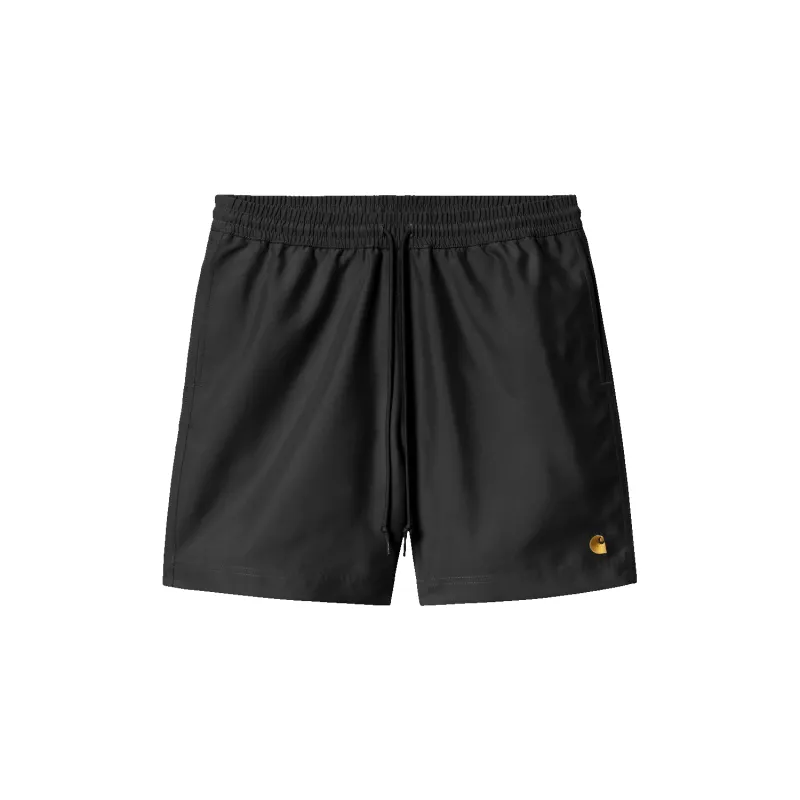 Chase Swim Trunks - Black/ Gold sold by Stomping Ground