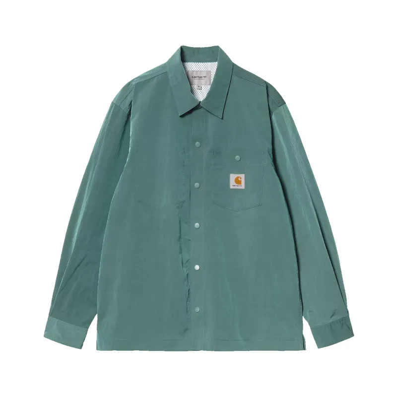 Canby Shirt Jac - Silver Pine / White sold by Stomping Ground