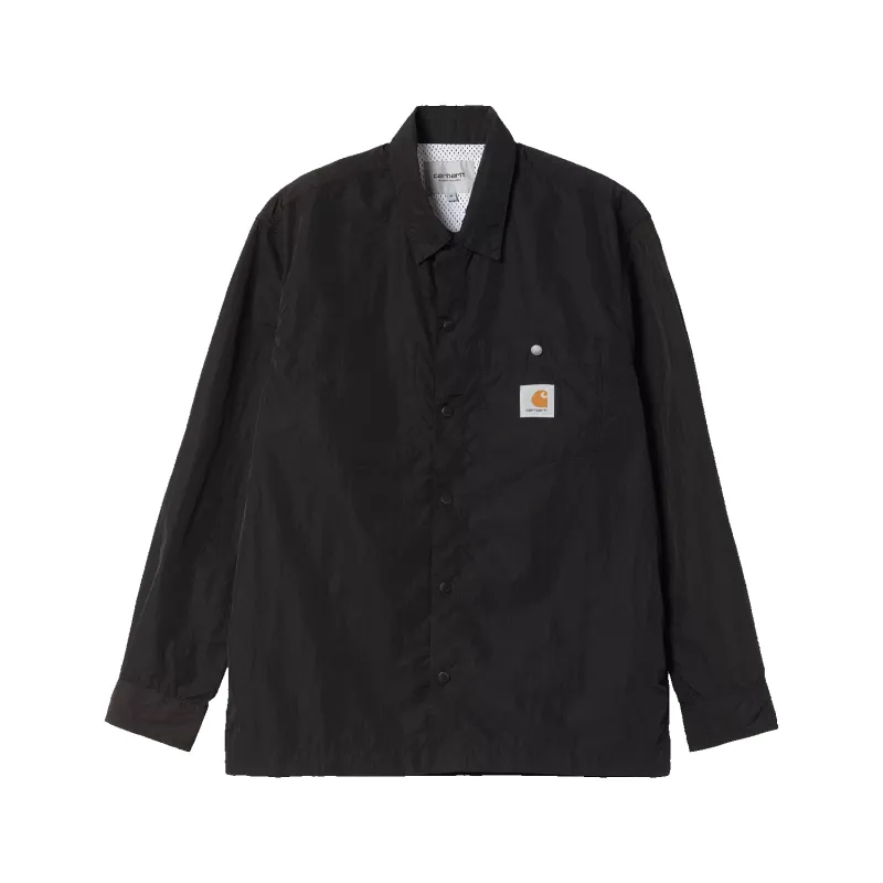 Canby Shirt Jacket - Black / White sold by Stomping Ground