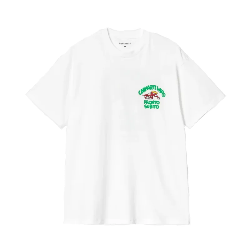 S/S Pronto T-Shirt - White sold by Stomping Ground