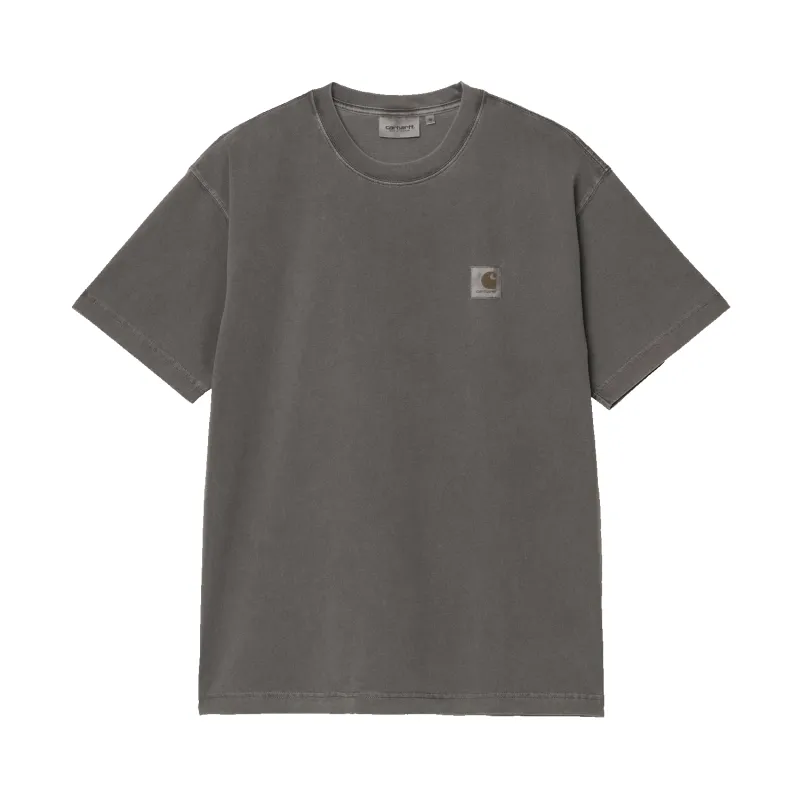 S/S Nelson T-Shirt - Graphite Garment Dyed sold by Stomping Ground