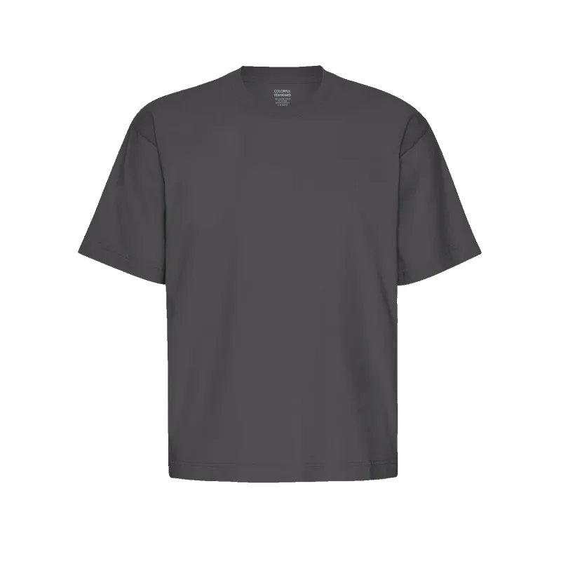 Oversized Organic T-Shirt - Lava Grey sold by Stomping Ground