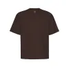 Oversized Organic T-Shirt - Coffee Brown sold by Stomping Ground