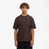 Oversized Organic T-Shirt - Coffee Brown sold by Stomping Ground
