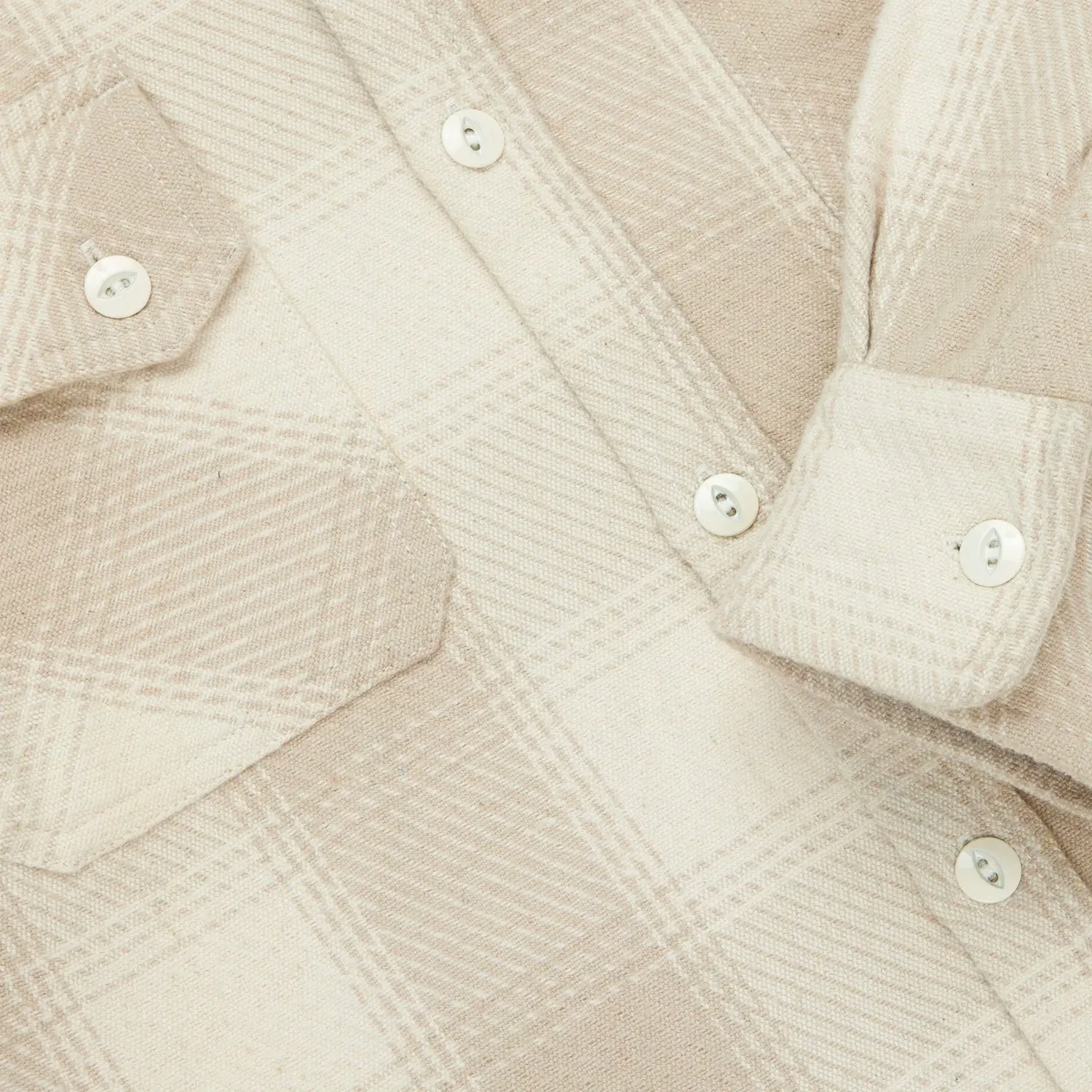 Crosscut Flannel - Alabaster sold by Stomping Ground product image thumbnail 3