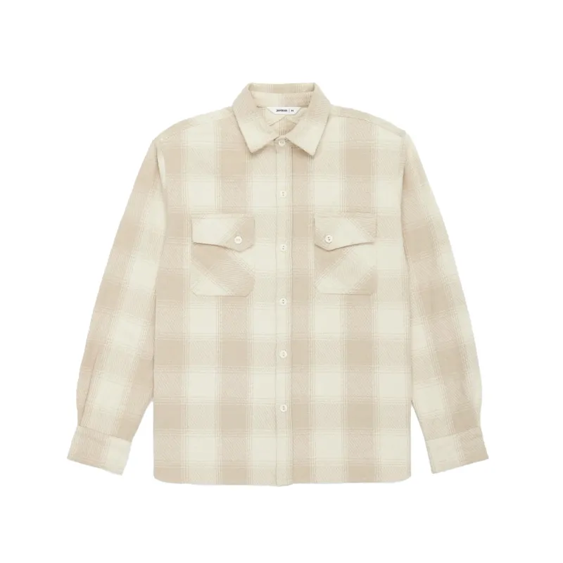 Crosscut Flannel - Alabaster sold by Stomping Ground