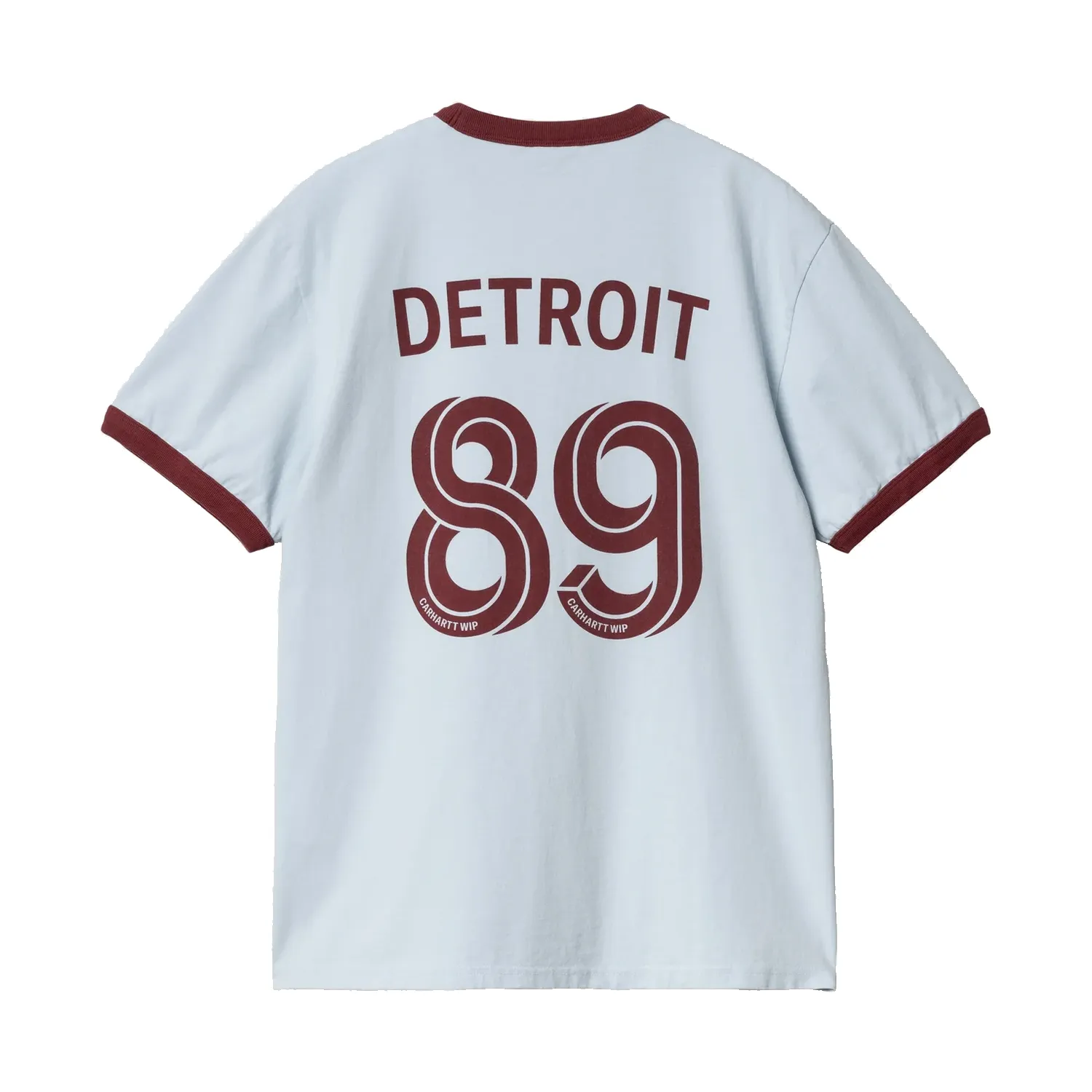 S/S 89 Ringer T-Shirt - Air Sky/Mulberry sold by Stomping Ground product image thumbnail 2