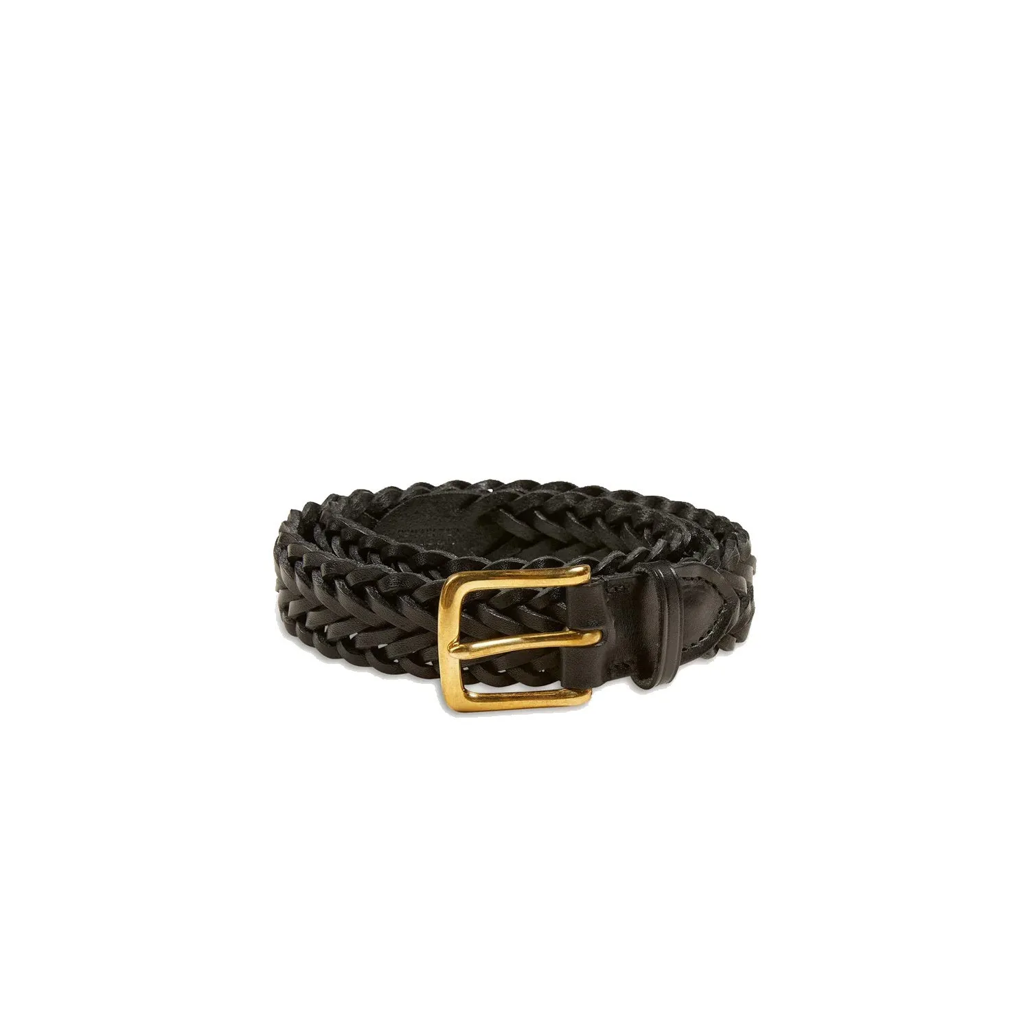 Hand Plaited Belt - Black sold by Stomping Ground