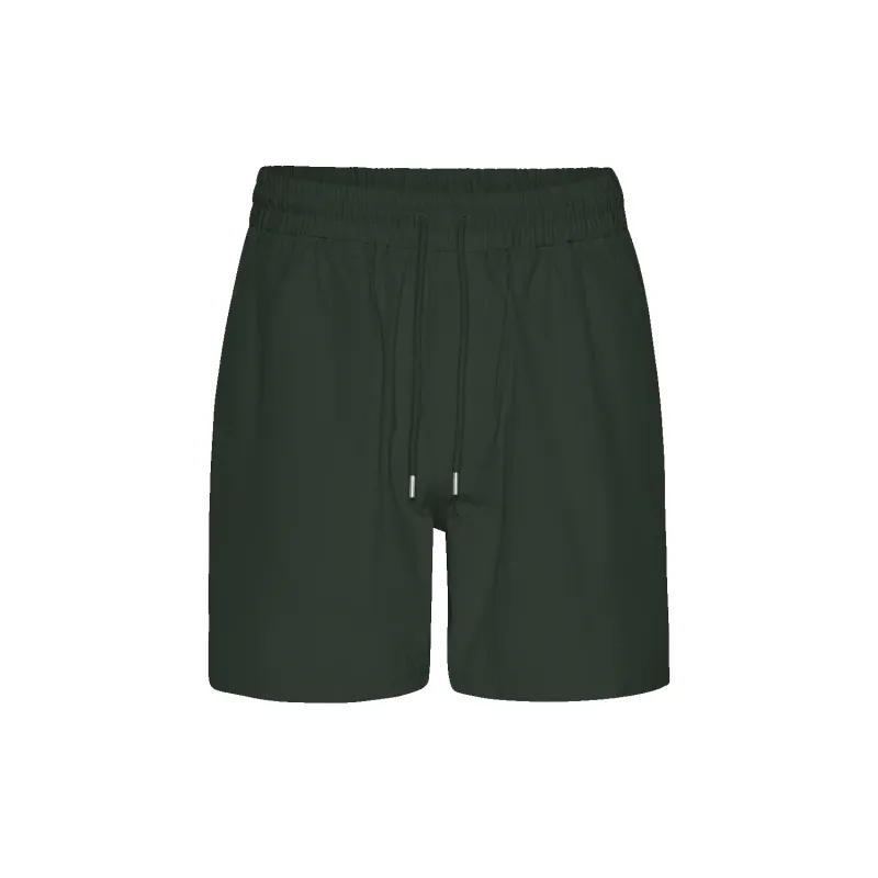 Organic Twill Shorts - Hunter Green sold by Stomping Ground