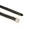 Hand Plaited Belt - Black sold by Stomping Ground