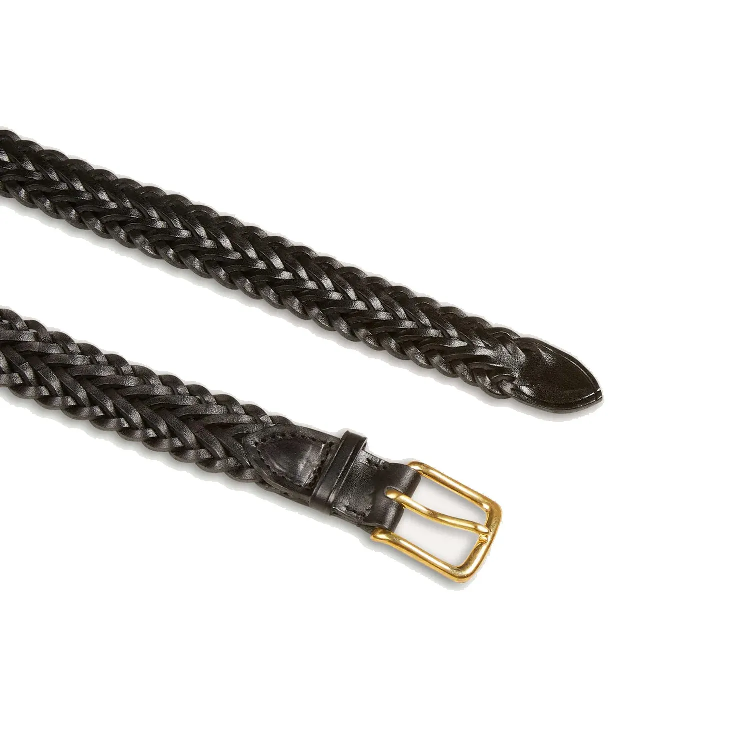 Hand Plaited Belt - Black sold by Stomping Ground product image thumbnail 2