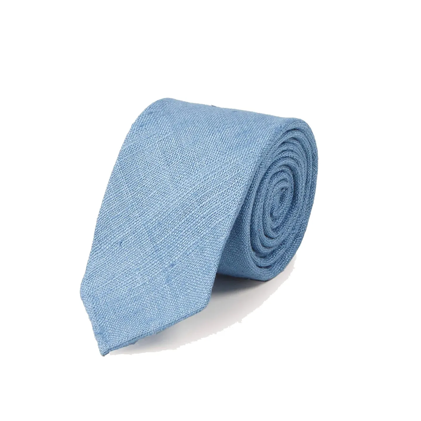 Silk Tussah Tie - Sky Blue sold by Stomping Ground product image thumbnail 2