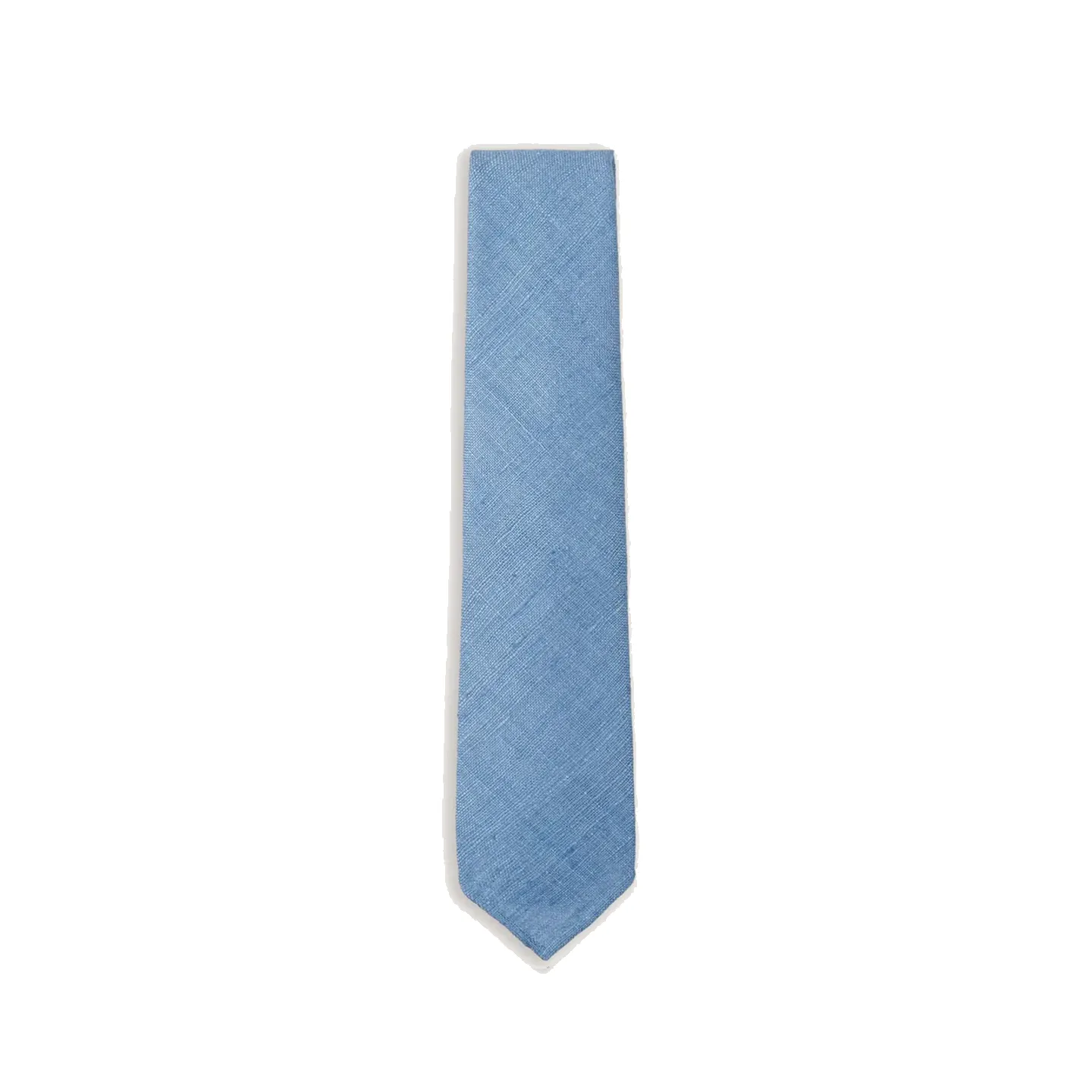 Silk Tussah Tie - Sky Blue sold by Stomping Ground