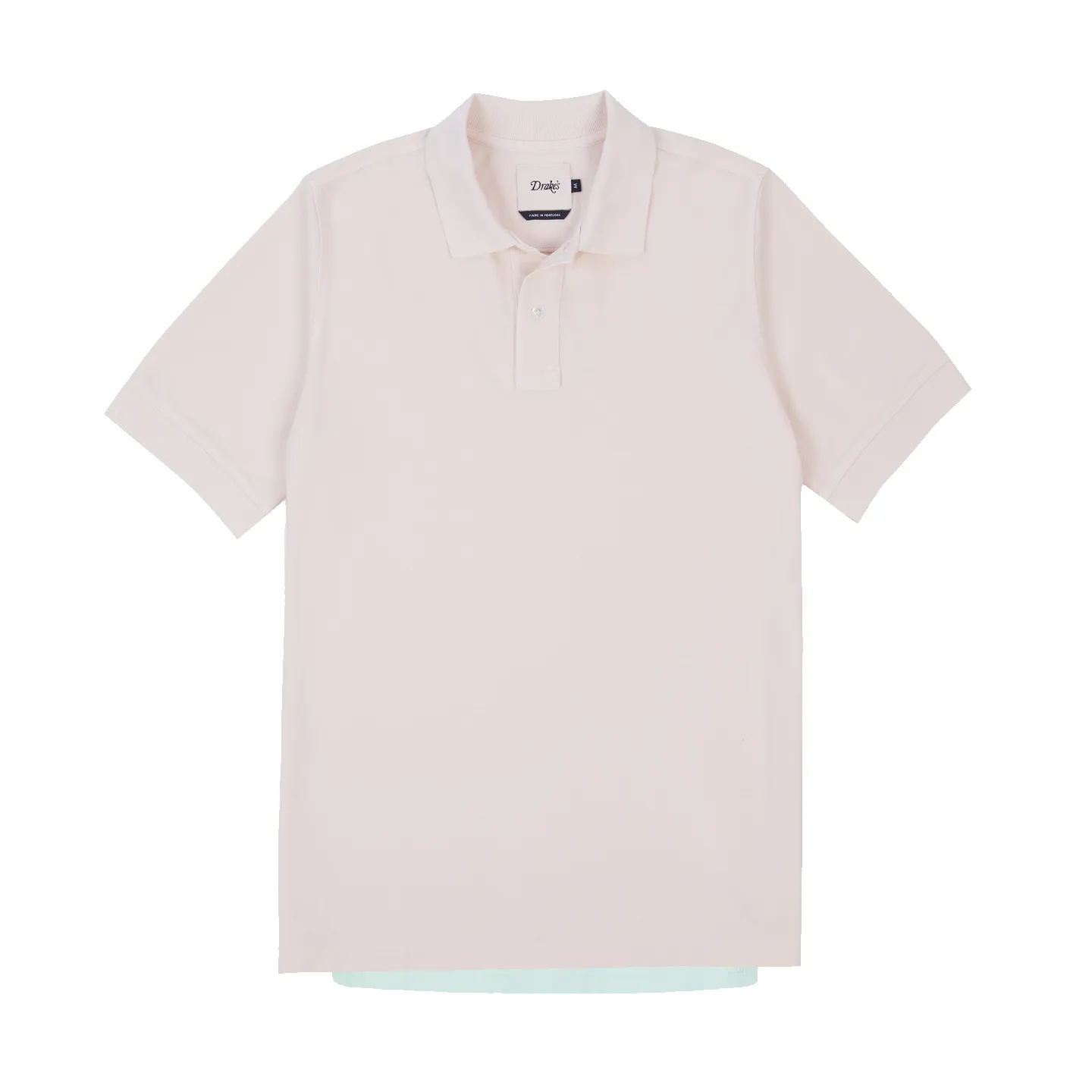 SS Wash Pique Polo Shirt - Faded Pink sold by Stomping Ground