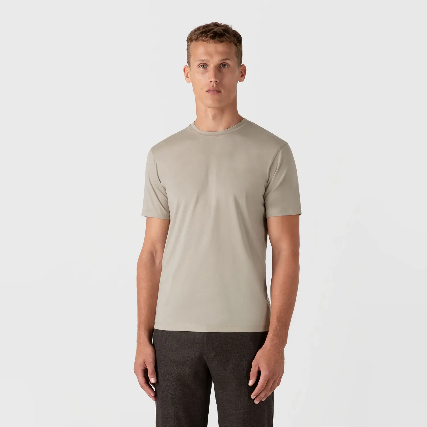 S/S Riviera T-Shirt - Ash Grey sold by Stomping Ground product image thumbnail 3