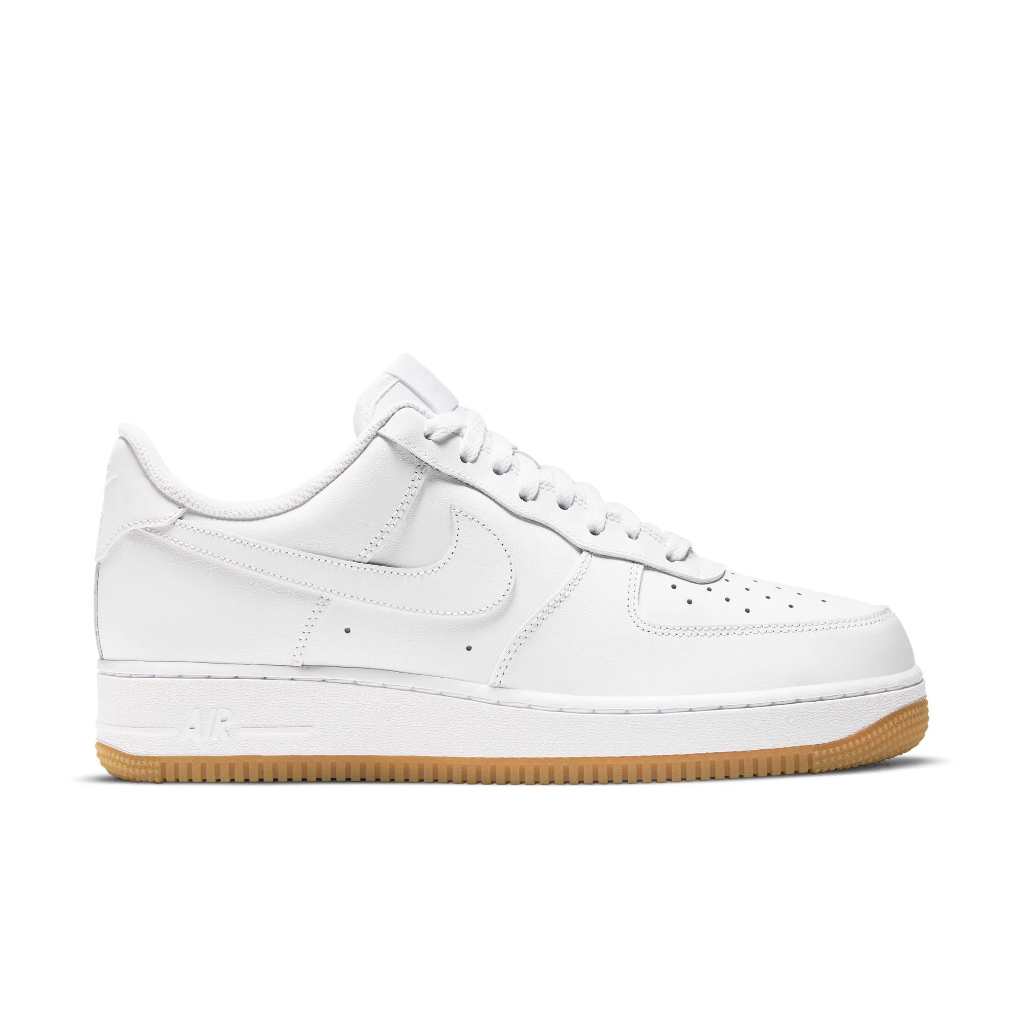 Air Force 1 - '07 - White/White-Gum Light Brown sold by Stomping Ground
