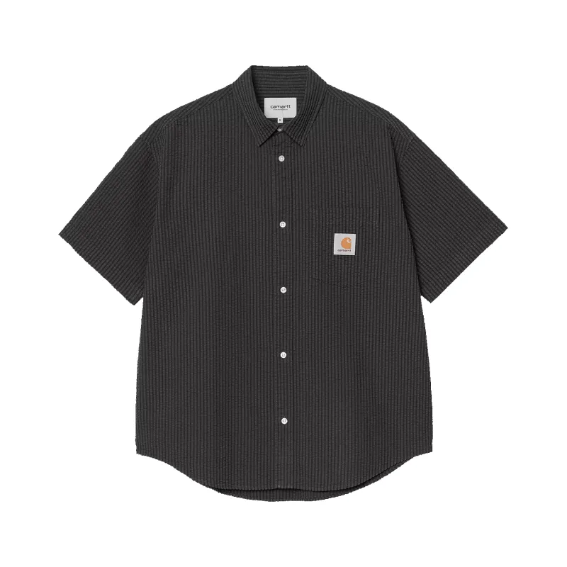 S/S Toland Shirt - Black sold by Stomping Ground