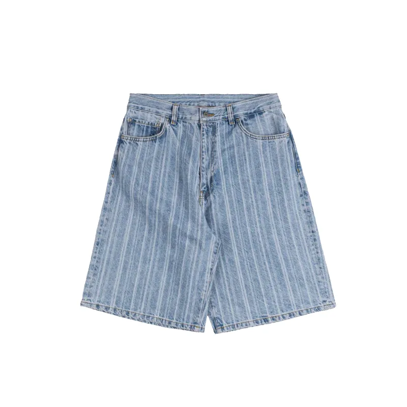 Rylan Stripe Short - Stone Bleach sold by Stomping Ground