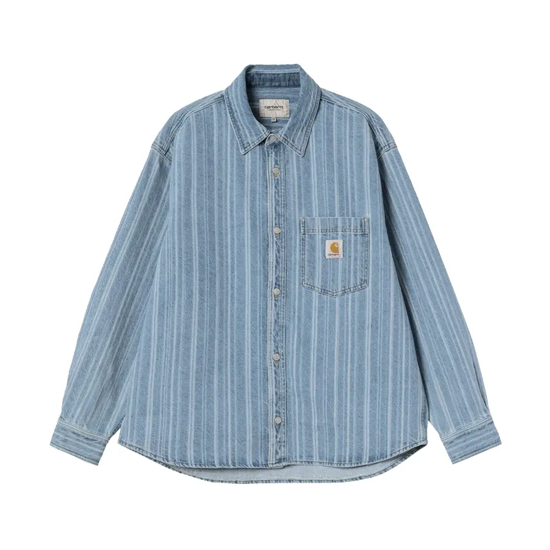 Rylan Shirt Jac - Stone Bleach sold by Stomping Ground