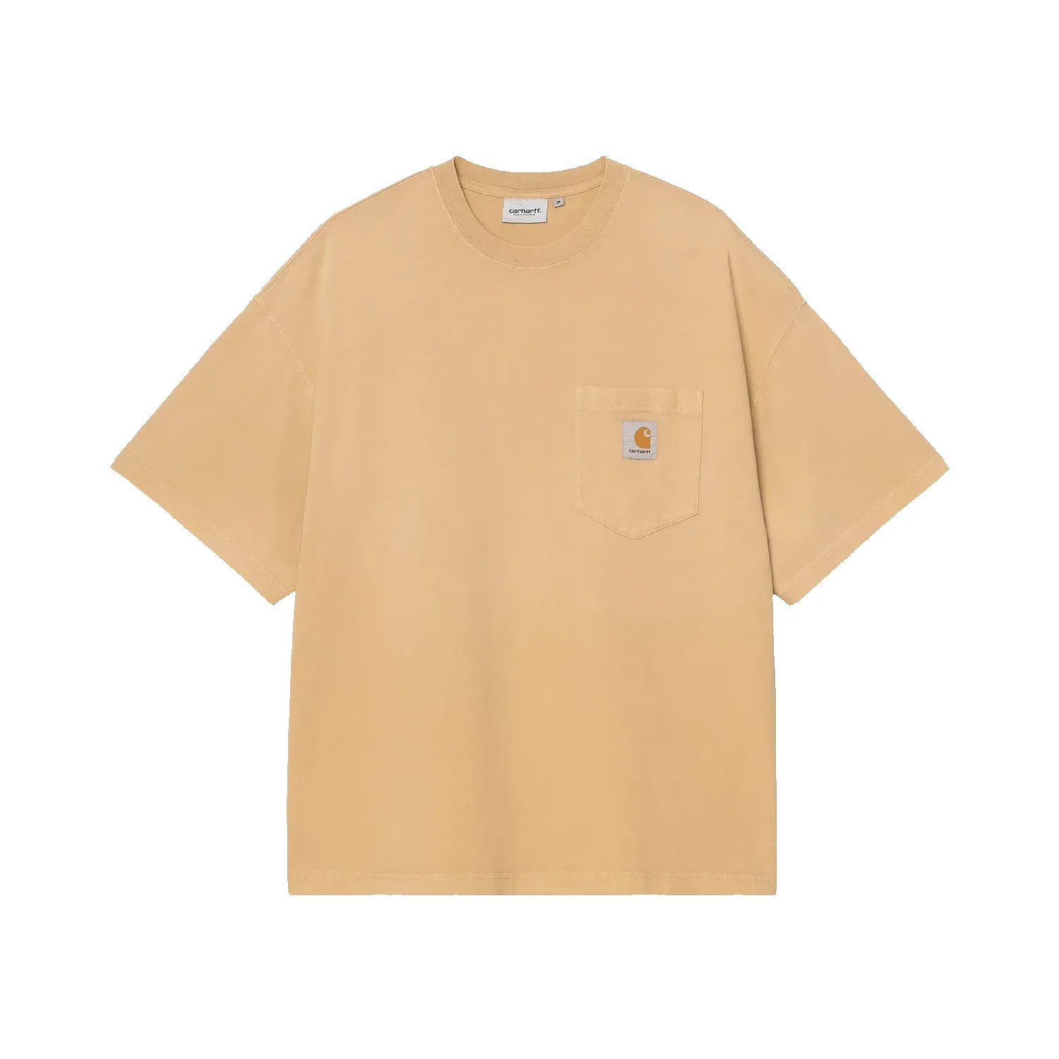 S/S Hudson Pocket T-Shirt - Dusty H Brown Chalk Wash sold by Stomping Ground