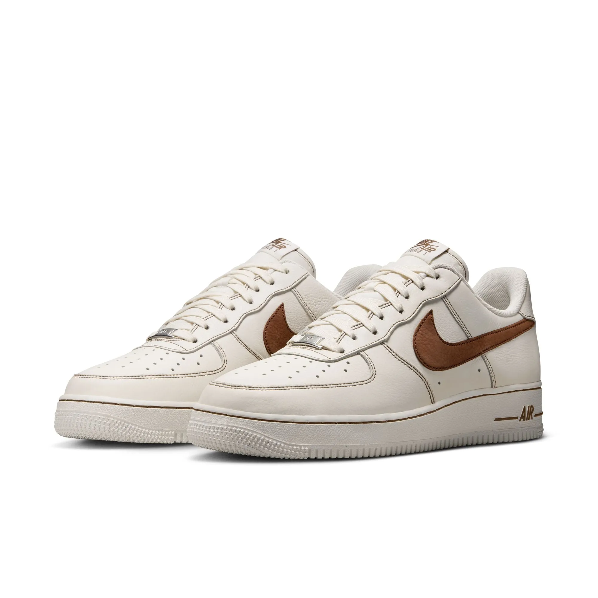 Nike Air Force 1 '07 LV8 - Ivory/Saddle Brown sold by Stomping Ground product image thumbnail 3