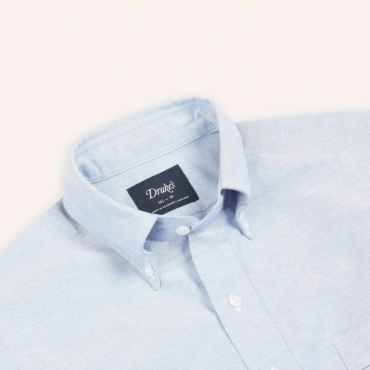 Button Down Oxford - Mid Blue sold by Stomping Ground product image thumbnail 3