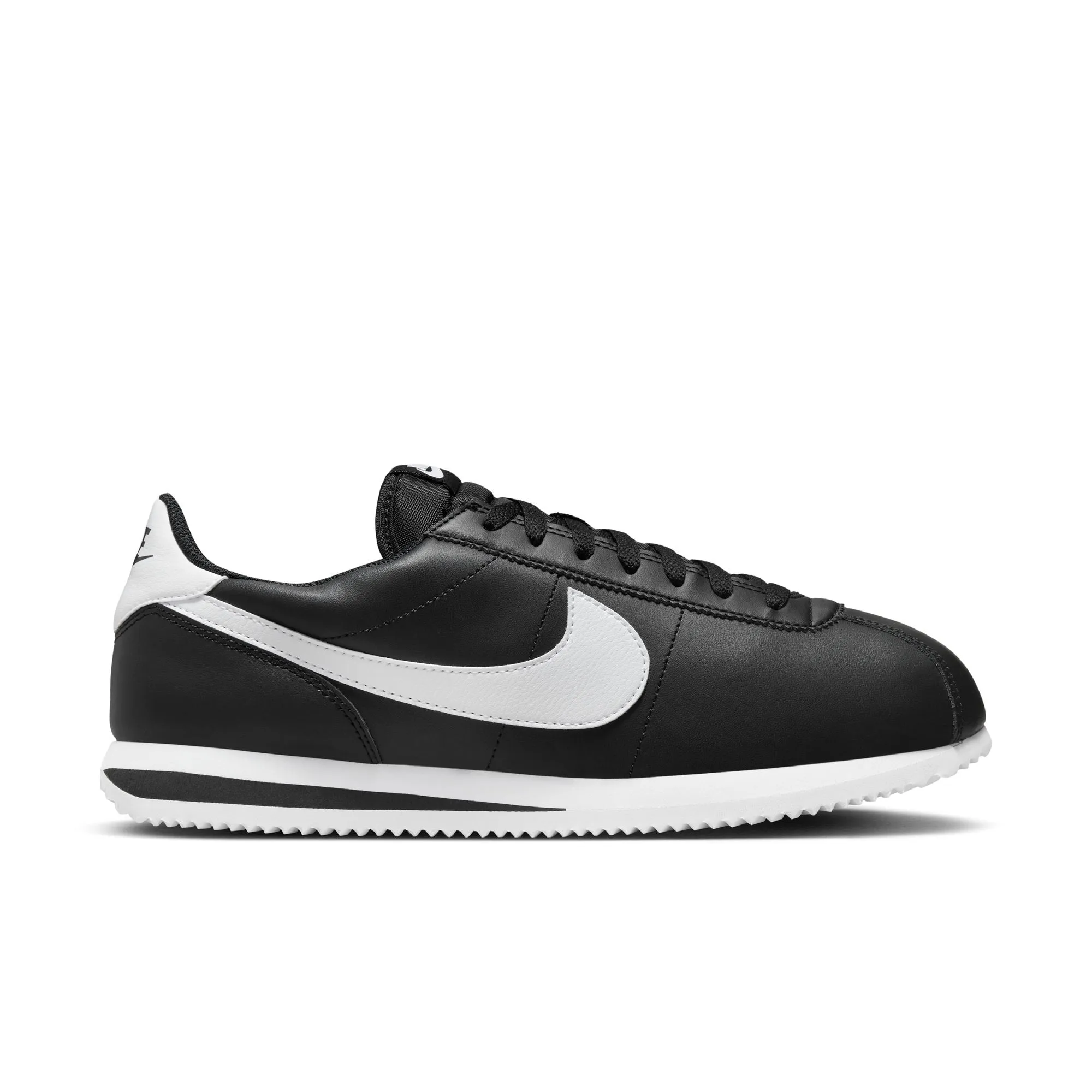 Nike Cortez - Black/White sold by Stomping Ground