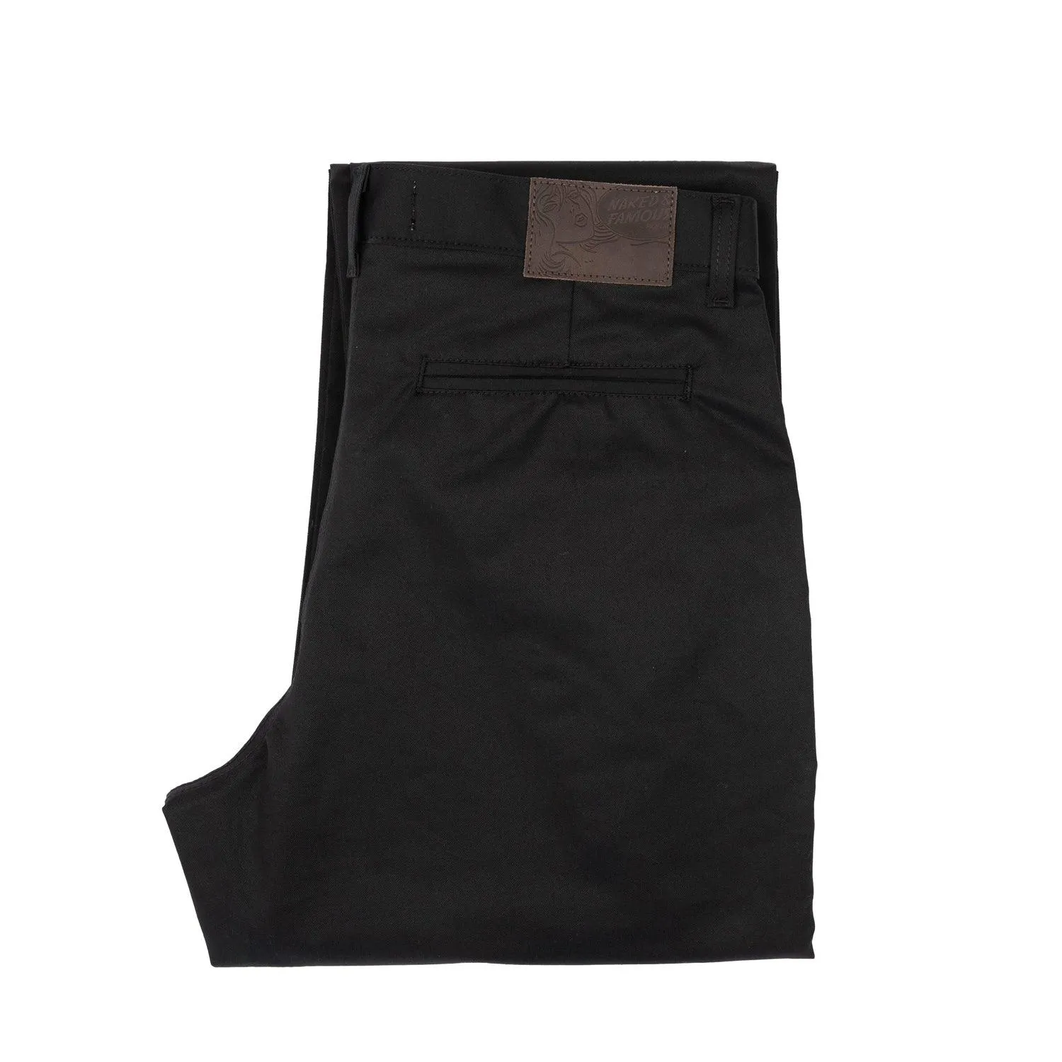 Straight Chino - Stretch Twill - Black sold by Stomping Ground product image thumbnail 4