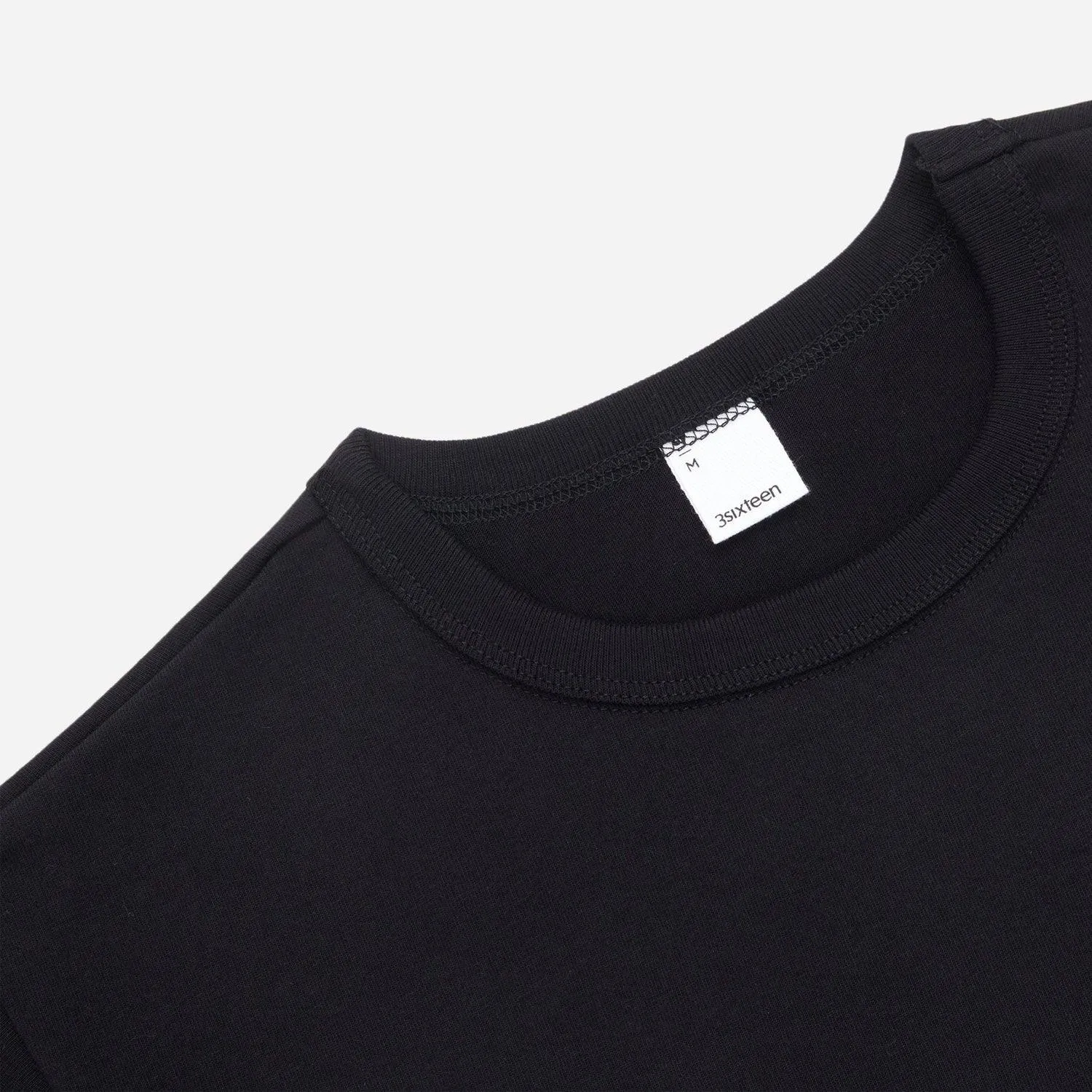 Heavyweight Plain T-shirt - Black sold by Stomping Ground product image thumbnail 3