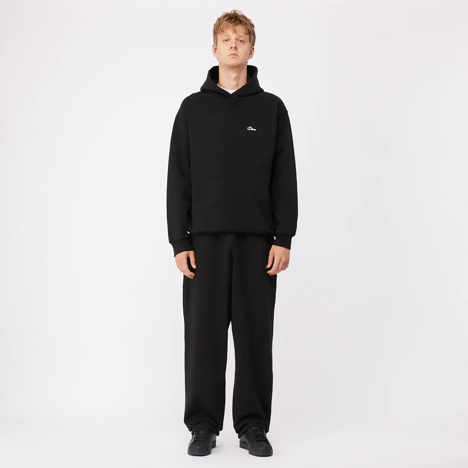 Cursive Small Logo Hoodie - Black sold by Stomping Ground product image thumbnail 3