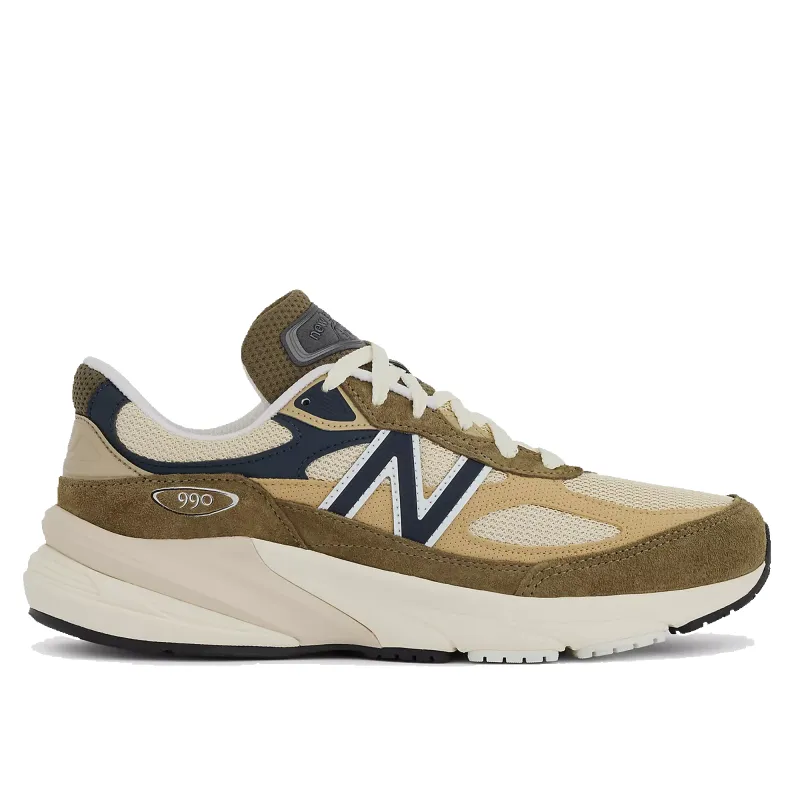 Made in USA 990v6 - Dark Camo with Incense and Natural Indigo sold by Stomping Ground