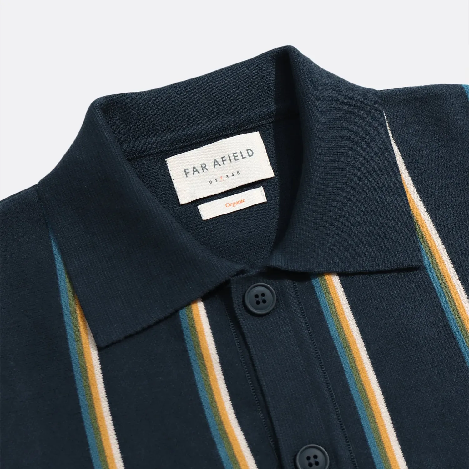 Zigger Cardigan - Kuki Stripe - Navy/Multi sold by Stomping Ground product image thumbnail 2