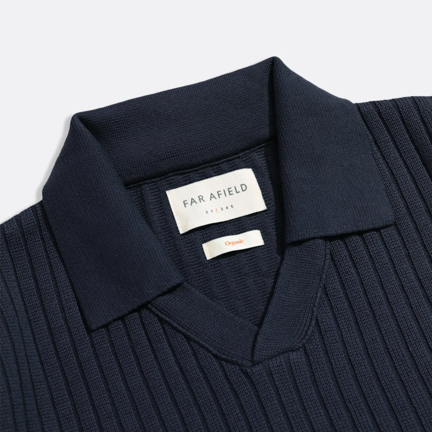 Clifford Knit Polo - Navy Ribbed sold by Stomping Ground product image thumbnail 2