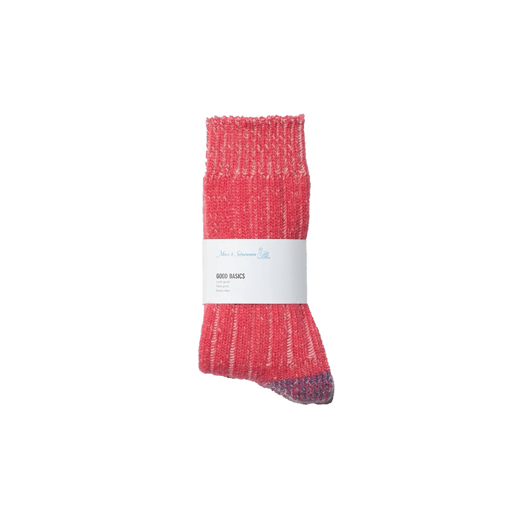MW72.35502 Sock - Raspberry/ Natural sold by Stomping Ground