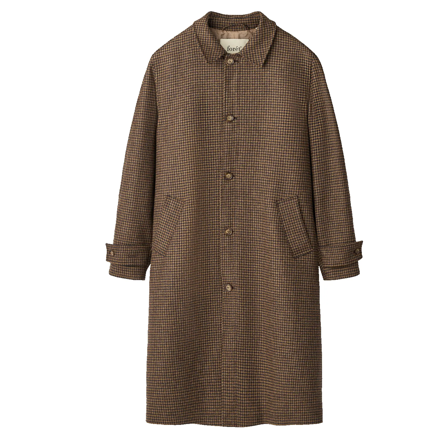 Pine Wool Coat - Check sold by Stomping Ground