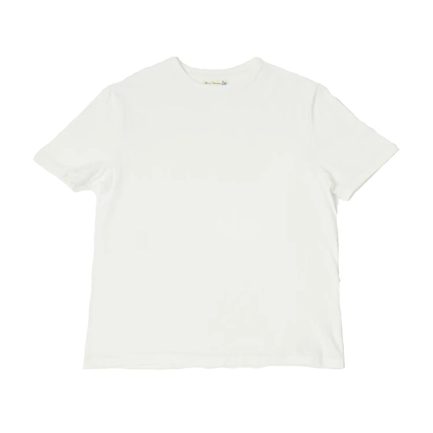 214 Loopwheeled Relaxed Fit T-Shirt - White sold by Stomping Ground