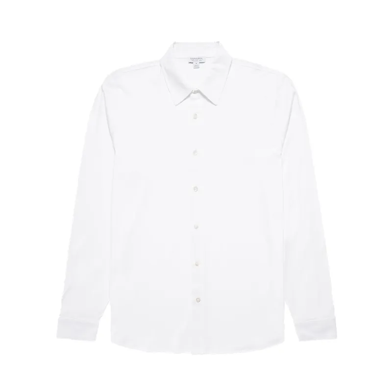 LS Jersey Shirt - White sold by Stomping Ground