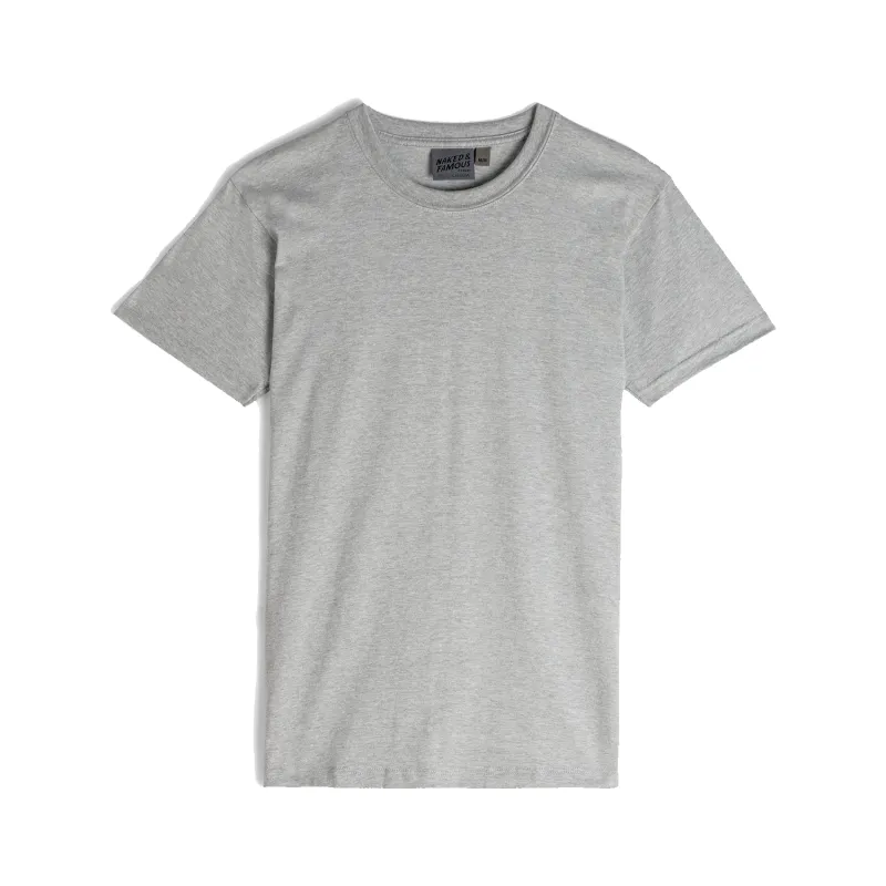 Circular Knit T-Shirt - Heather Grey sold by Stomping Ground