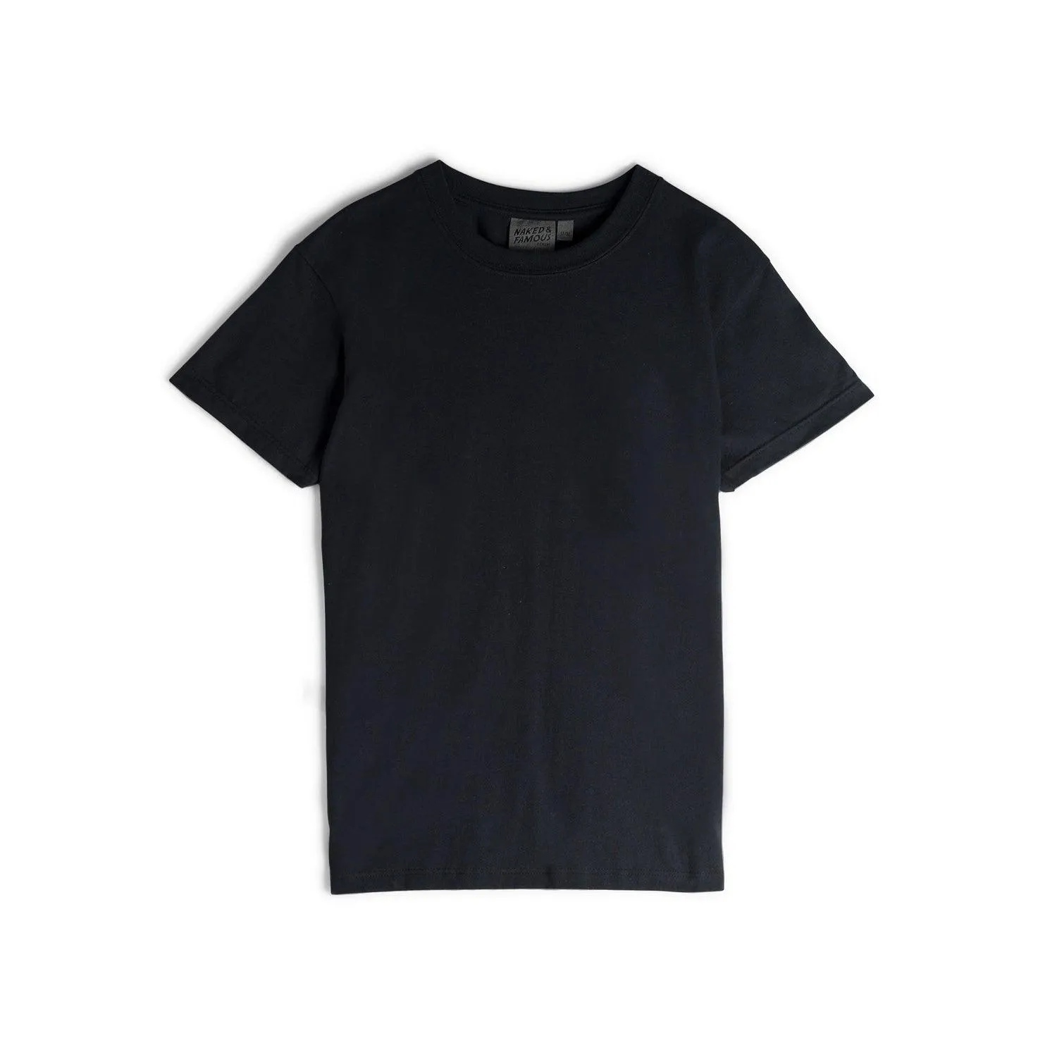 Circular Knit T-Shirt-Black sold by Stomping Ground