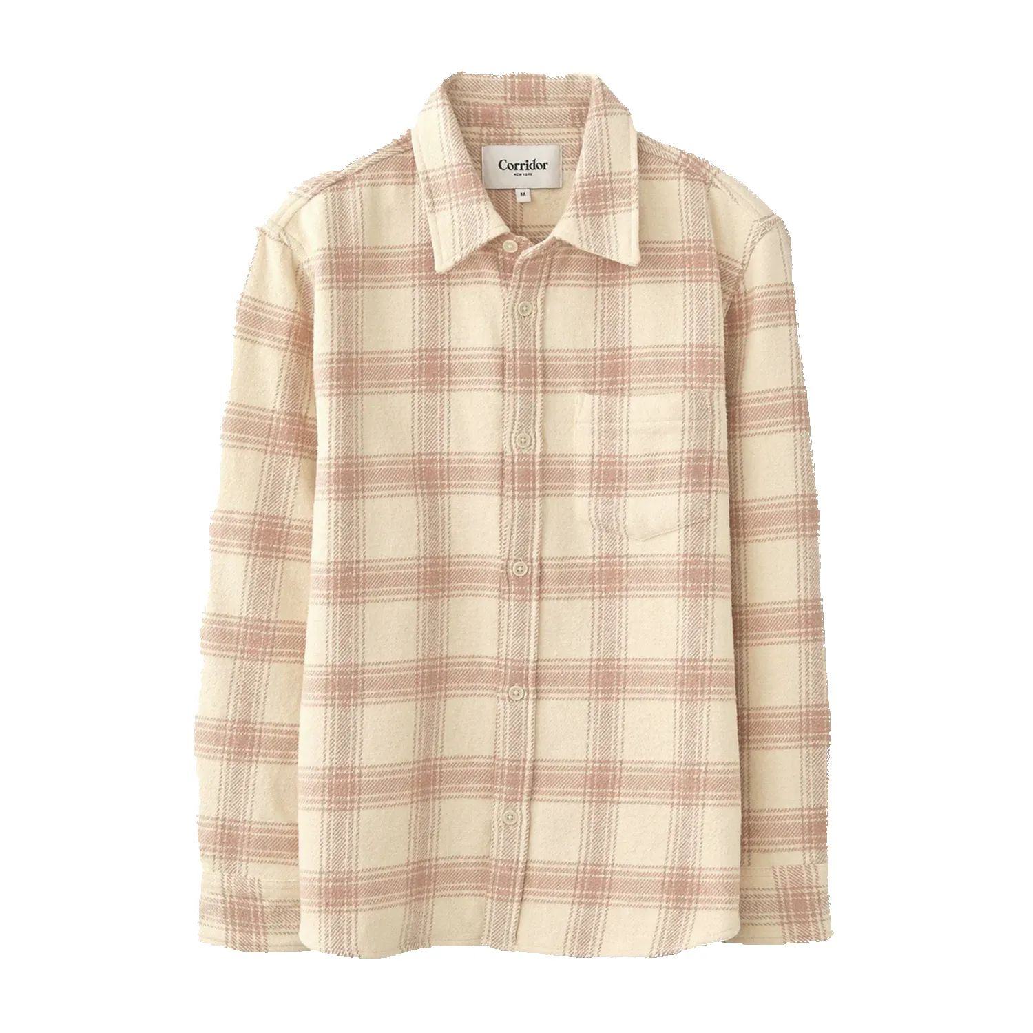 Appalachian Plaid LS - Natural sold by Stomping Ground