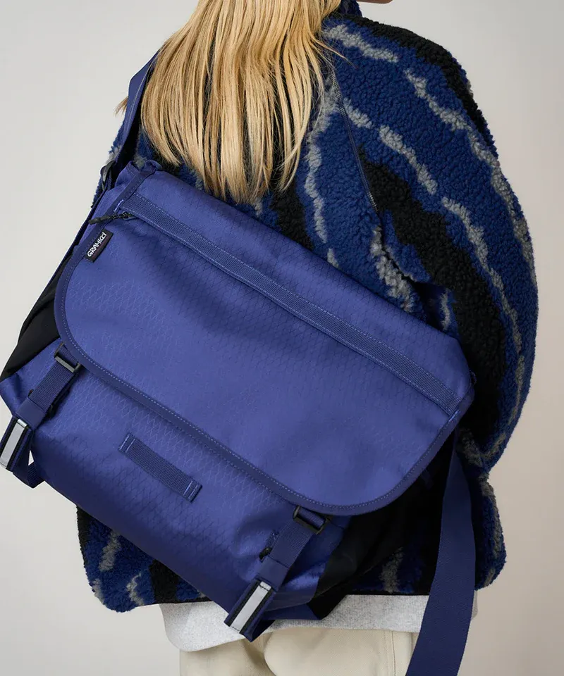 Messenger Bag - Dusty Blue sold by Stomping Ground product image thumbnail 2