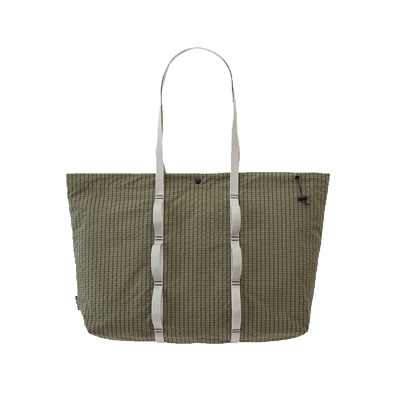 Plaid Climbing Tote - Olive sold by Stomping Ground