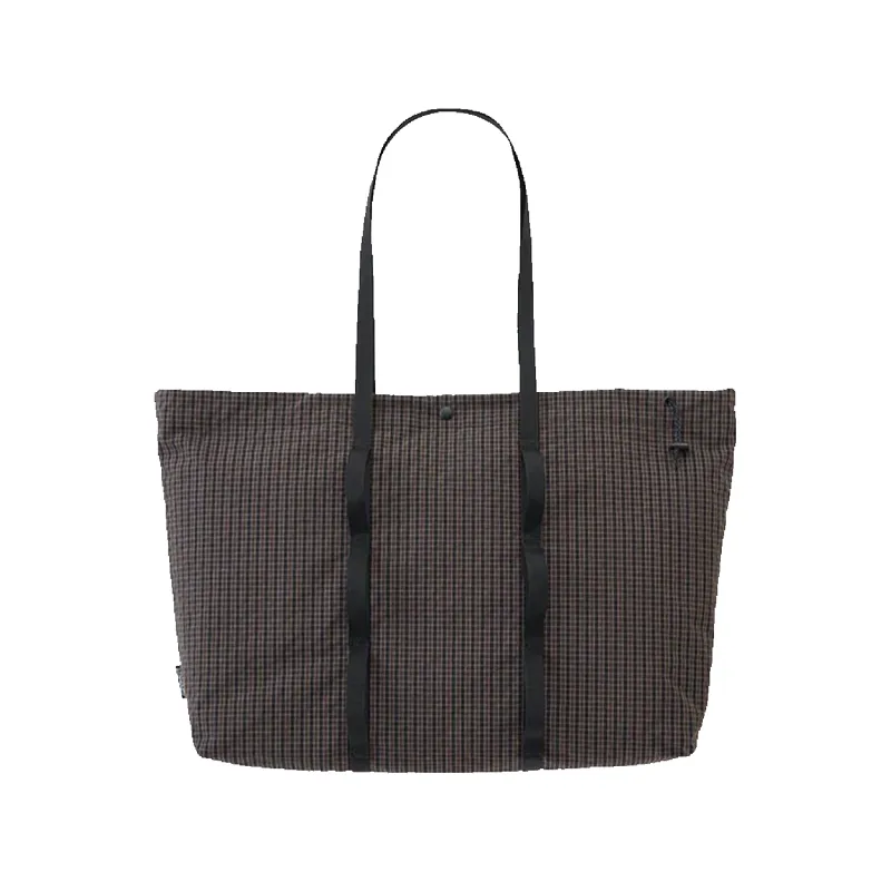 Plaid Climbing Tote - Deep Brown sold by Stomping Ground