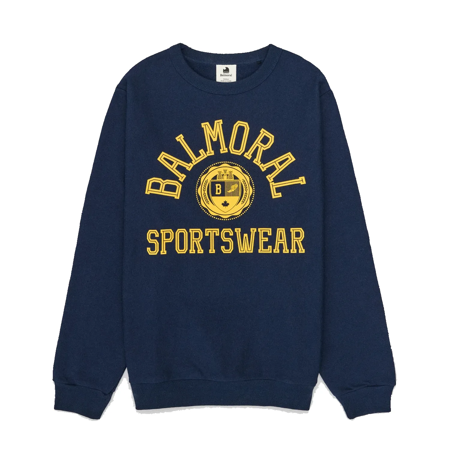 Academy Crewneck - Navy sold by Stomping Ground