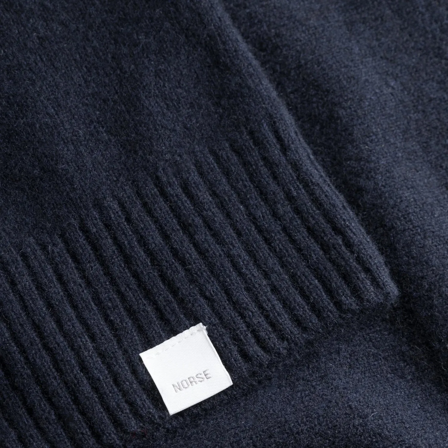 STANDARD MERINO LAMBS POLO - Dark Navy sold by Stomping Ground product image thumbnail 3