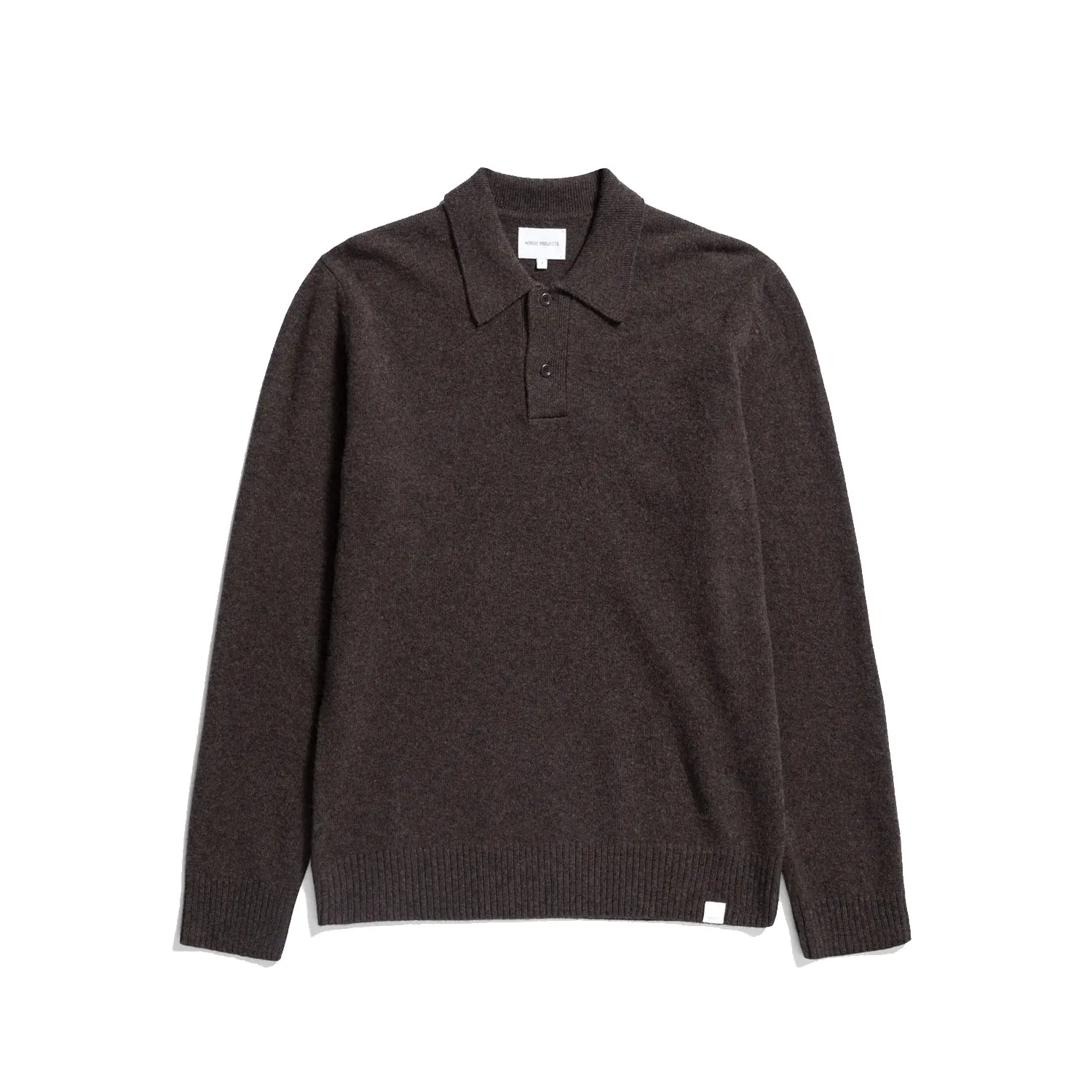 STANDARD MERINO LAMBS POLO - Heathland Brown sold by Stomping Ground