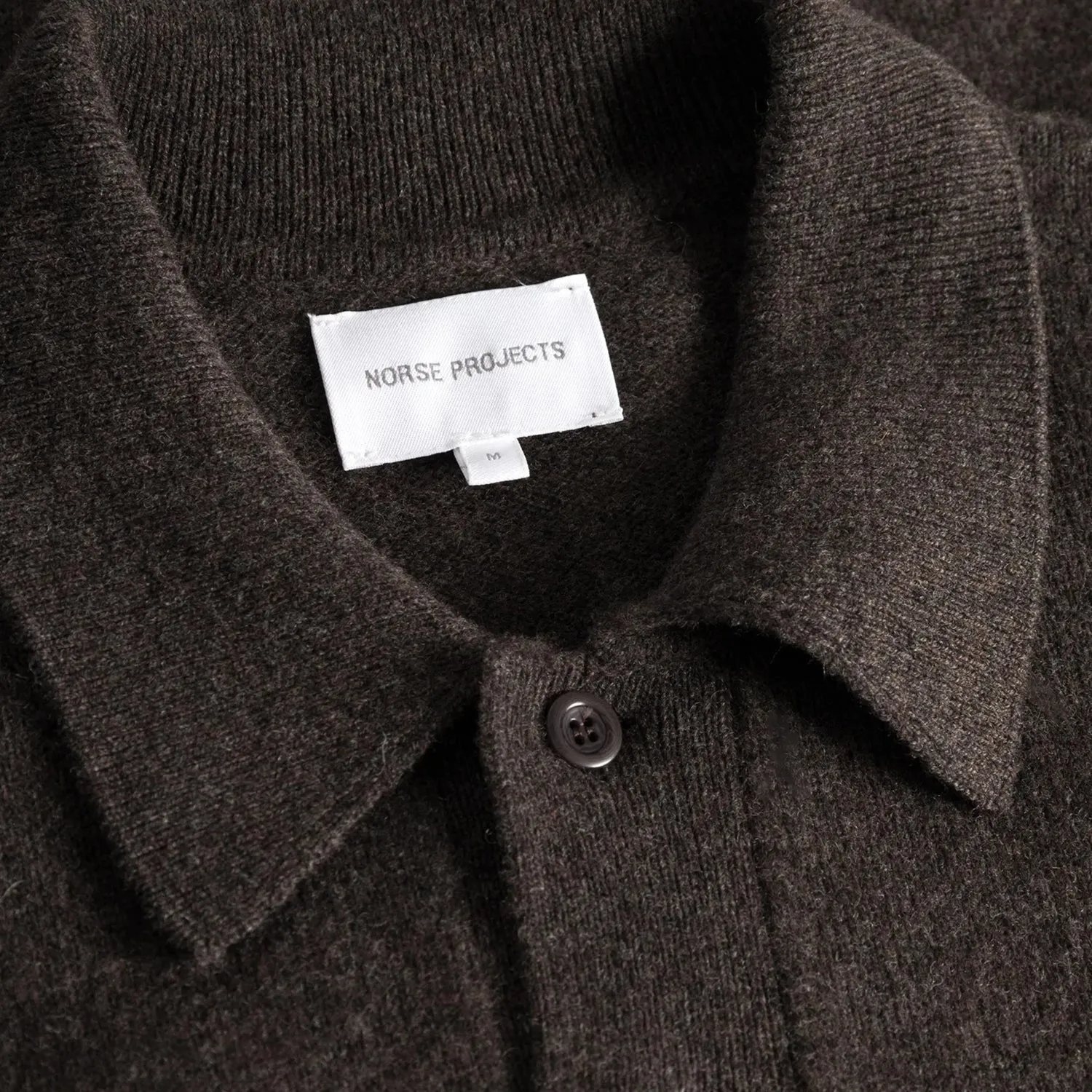 STANDARD MERINO LAMBS POLO - Heathland Brown sold by Stomping Ground product image thumbnail 5