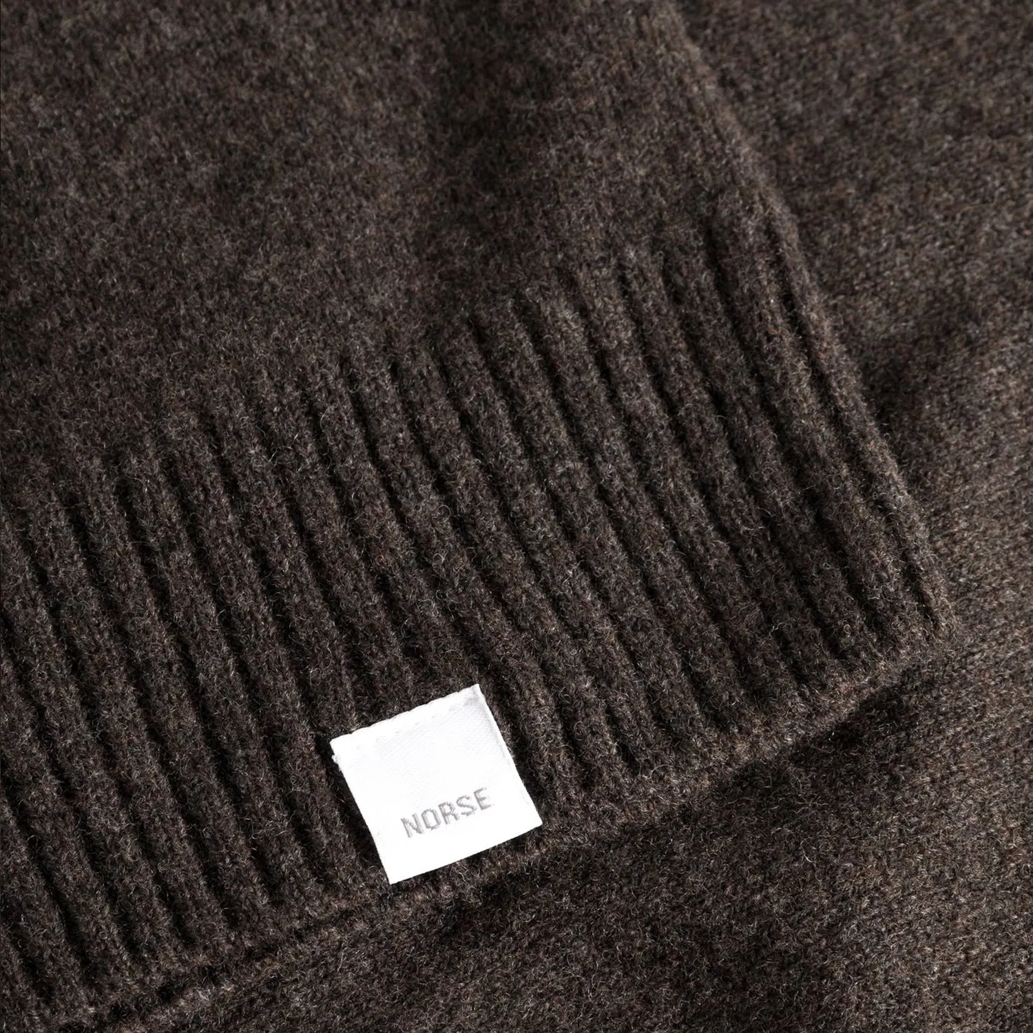 STANDARD MERINO LAMBS POLO - Heathland Brown sold by Stomping Ground product image thumbnail 3