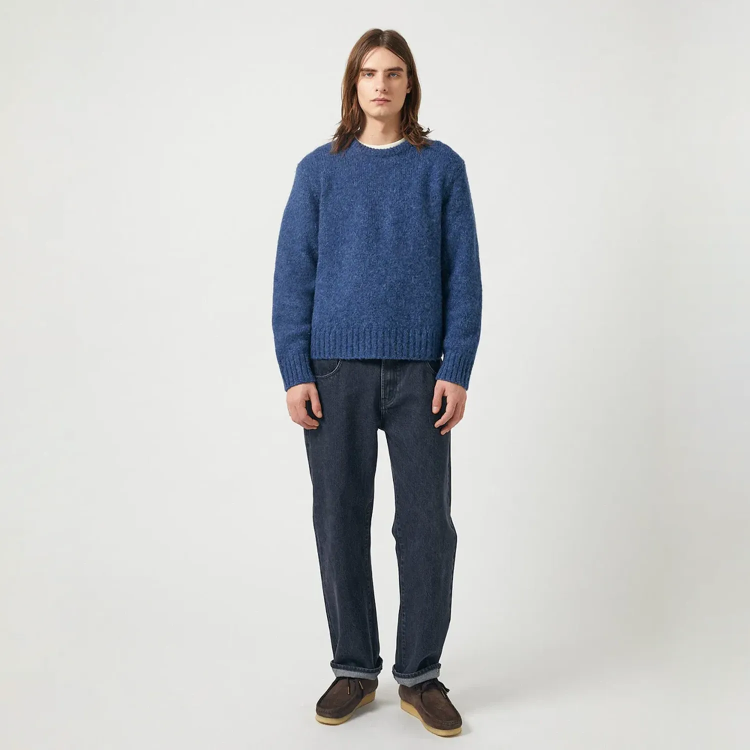 Alpaca Crewneck - Indigo sold by Stomping Ground product image thumbnail 2