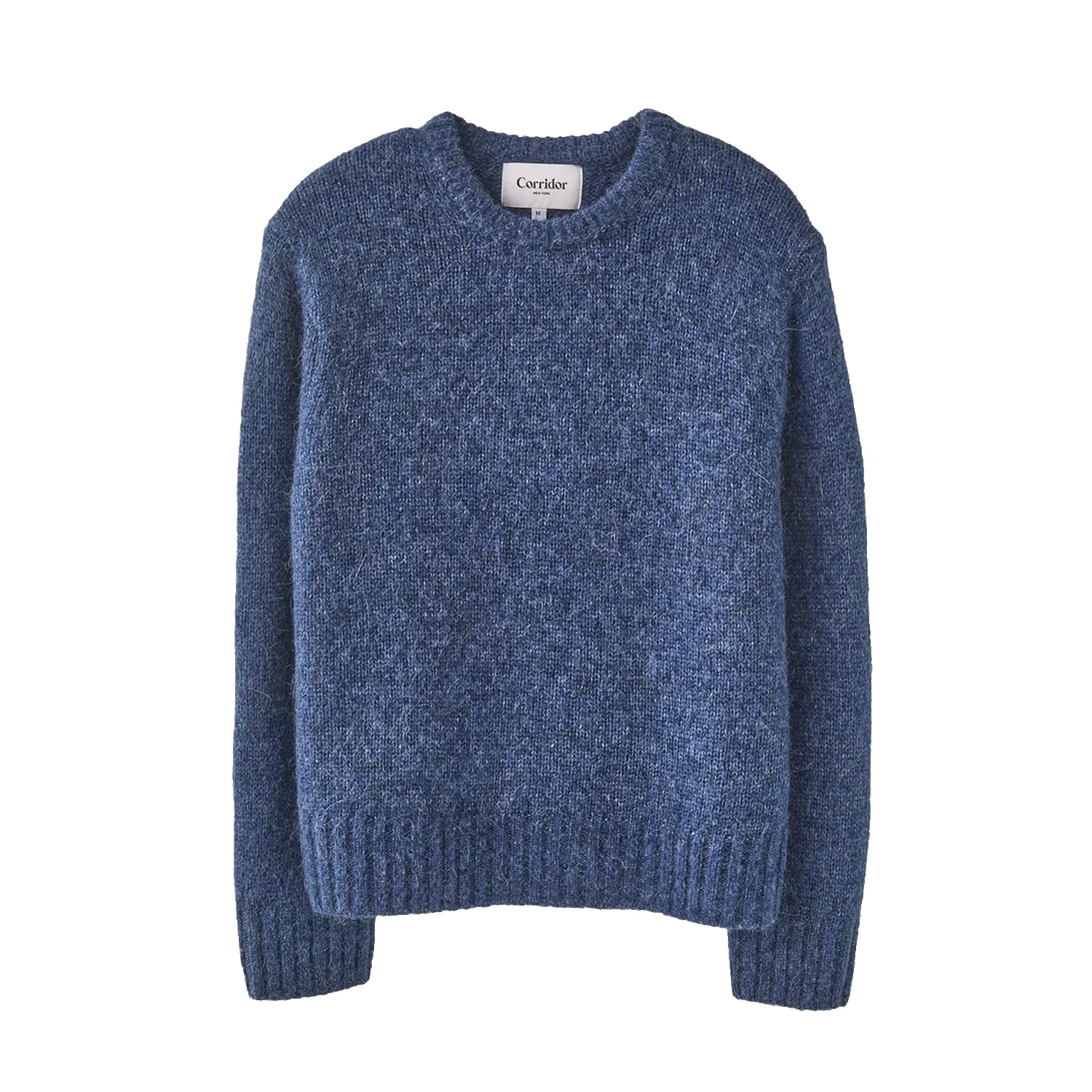 Alpaca Crewneck - Indigo sold by Stomping Ground